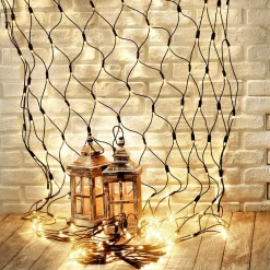 DecoWoerner Luces De Navidad>Red De Luces LED Para Uso Profesional Sistema IP67, 200 LED, 250 X 120 Cm, Sin Cable