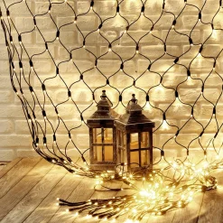 DecoWoerner Luces De Navidad>Red De Luces LED Para Uso Profesional Sistema IP67, 300 LED, 200 X 200 Cm, Sin Cable