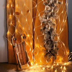 DecoWoerner Luces De Navidad>Red De Luces LED Para Uso Profesional Sistema IP67, 200 LED, 250 X 120 Cm, Sin Cable