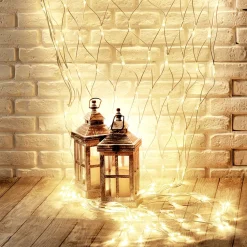 DecoWoerner Luces De Navidad>Red De Luces LED Para Uso Profesional Sistema IP67, 200 LED, 250 X 120 Cm, Sin Cable