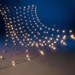 DecoWoerner Luces De Navidad>Red De Luz LED Para Exterior, 240 Cm, Verde