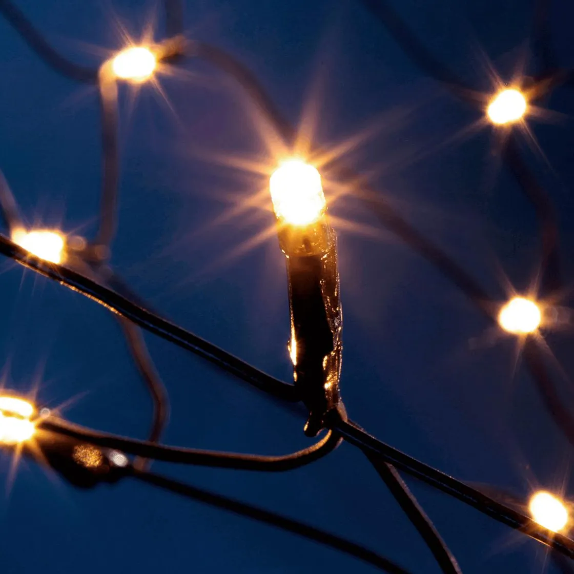 DecoWoerner Luces De Navidad>Red De Luz LED Para Exterior, 240 Cm, Verde