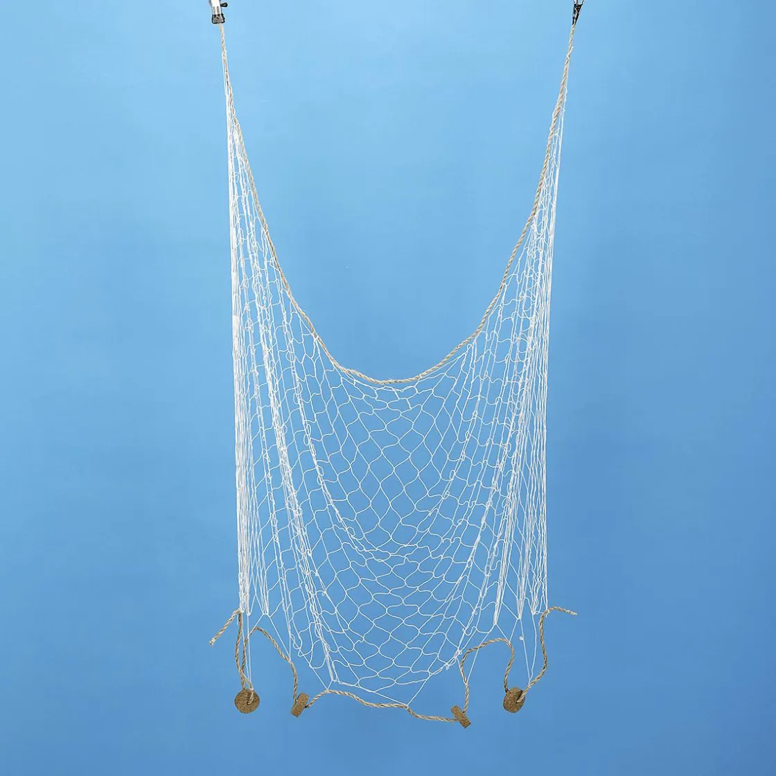 DecoWoerner Decoración De Verano>Red De Pesca Con Flotadores 150 X 100 Cm