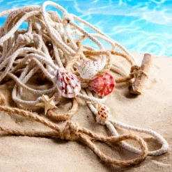 DecoWoerner Decoración De Verano>Red De Pesca Decorativa 100 X 150 Cm