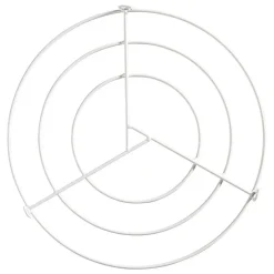DecoWoerner Ayudas Y Herramientas De Decoración>Rejilla Para El Techo Anular Blanca Ø 40 Cm