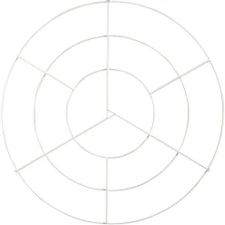DecoWoerner Ayudas Y Herramientas De Decoración>Rejilla Para El Techo Anular Blanca Ø 100 Cm