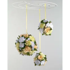 DecoWoerner Ayudas Y Herramientas De Decoración>Rejilla Para El Techo Anular Blanca Ø 100 Cm