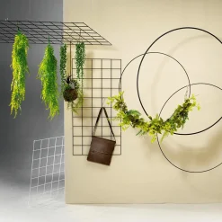 DecoWoerner Ayudas Y Herramientas De Decoración>Rejilla Para Techo Decorativa Blanca, 100 X 50 Cm
