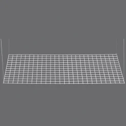 DecoWoerner Ayudas Y Herramientas De Decoración>Rejilla Para Techo Decorativa Blanca, 130 X 70 Cm