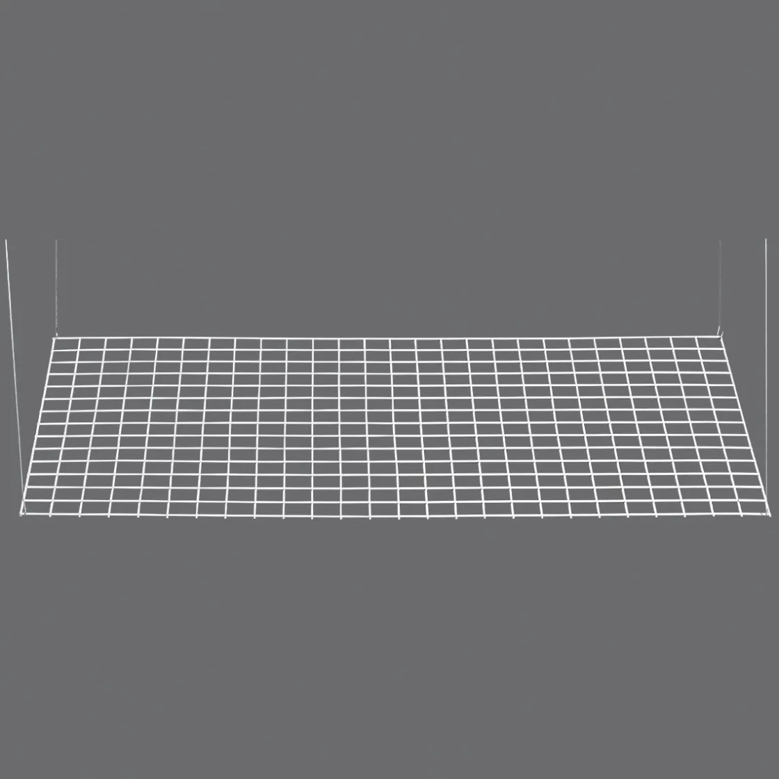 DecoWoerner Ayudas Y Herramientas De Decoración>Rejilla Para Techo Decorativa Blanca, 130 X 70 Cm