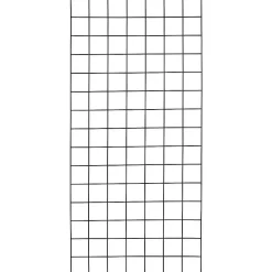 DecoWoerner Ayudas Y Herramientas De Decoración>Rejilla Para Techo Decorativa Negra, 150 X 70 Cm