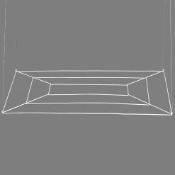 DecoWoerner Ayudas Y Herramientas De Decoración>Rejilla Para Techo Rectangular Blanca 120 X 80 Cm