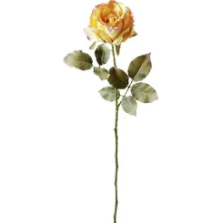 DecoWoerner Decoración Temática|Flores Artificiales>Rosa Artificial , 60 Cm