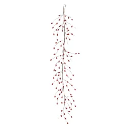 DecoWoerner Decoración De Invierno|Guirnaldas Y Vides>Rosa Mosqueta Artificial 150 Cm