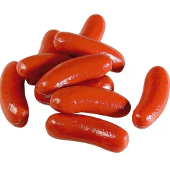 DecoWoerner Carnes Y Embutidos>Salchicha Muñeco, Paquete De 10 Piezas