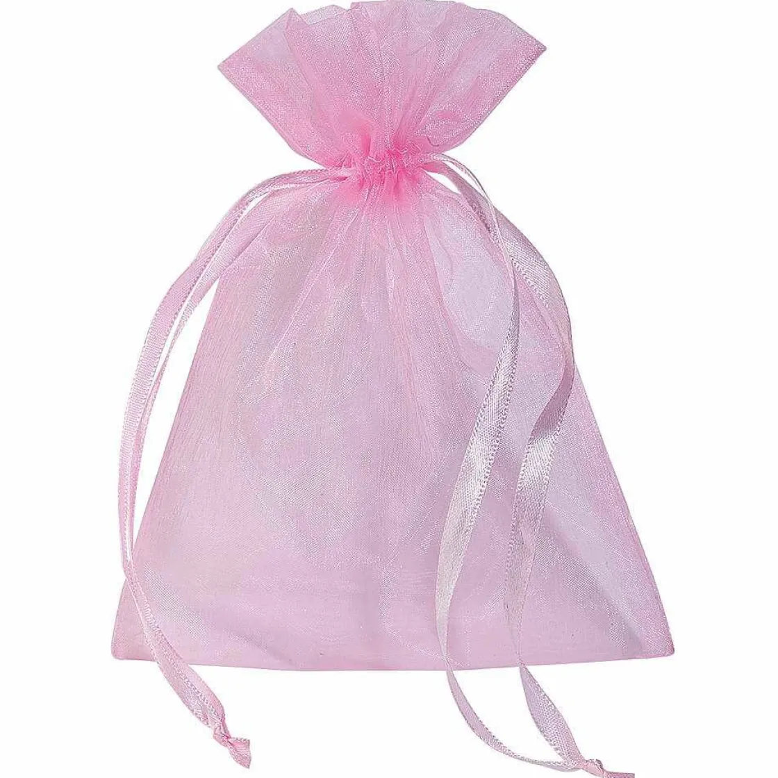 DecoWoerner Bolsitas Con Cordón>Saquitos De Organza 18 Cm, 50 Piezas, do