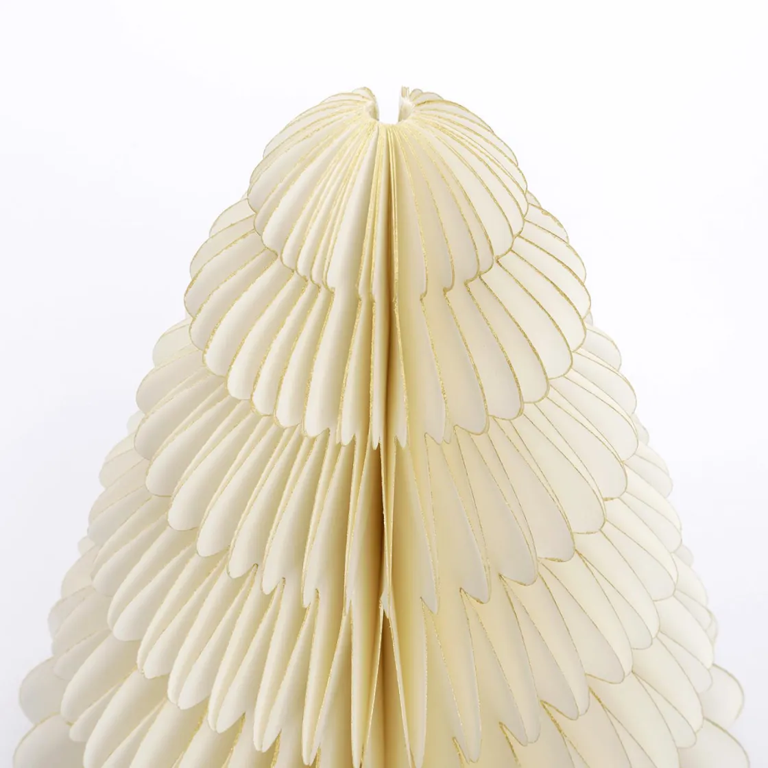 DecoWoerner Decoración Temática|Figuras De Navidad>Set De Abetos De Papel Nido De Abeja De Lujo 3 Piezas