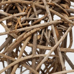 DecoWoerner Decoración De Otoño>Seta De Madera De Vid, 80 Cm De Altura