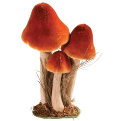 DecoWoerner Decoración De Otoño>Seta Decorativa, Altura 27 Cm