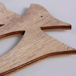 DecoWoerner Decoración Natural|Decoración De Otoño>Silueta De Madera 60 X 50 Cm