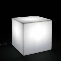DecoWoerner Luz Decorativa>Slide Cubo Luminoso "Cube", 30 Cm