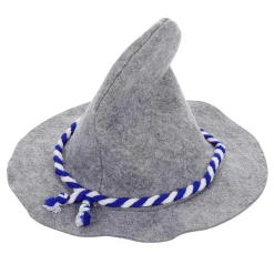 DecoWoerner Decoración Temática>Sombrero Seppel De Fieltro Oktoberfest 44 X 34 Cm Con Cordón
