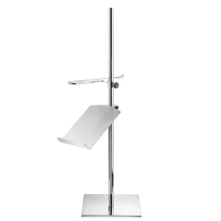 DecoWoerner Bustos De Costura>Soporte Cromado Para Bustos De Sastre Con Presentador De Zapatos 40 X 40 X 100 Cm