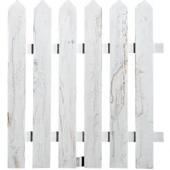 DecoWoerner Expositores Para Tiendas|Decoración Natural>Soporte Decorativo De Madera Para Valla, 65 X 60 Cm