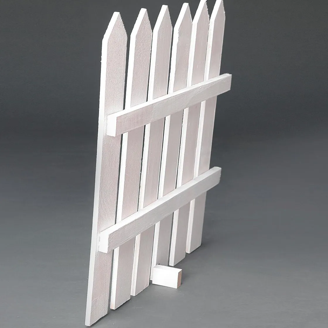DecoWoerner Expositores Para Tiendas|Decoración Natural>Soporte Decorativo De Madera Para Valla, 65 X 60 Cm