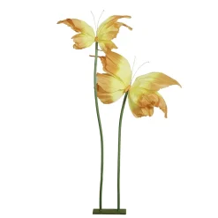 DecoWoerner Decoración De Animales|Decoración Temática>Soporte Decorativo Para Mariposas De Papel 150 Cm,