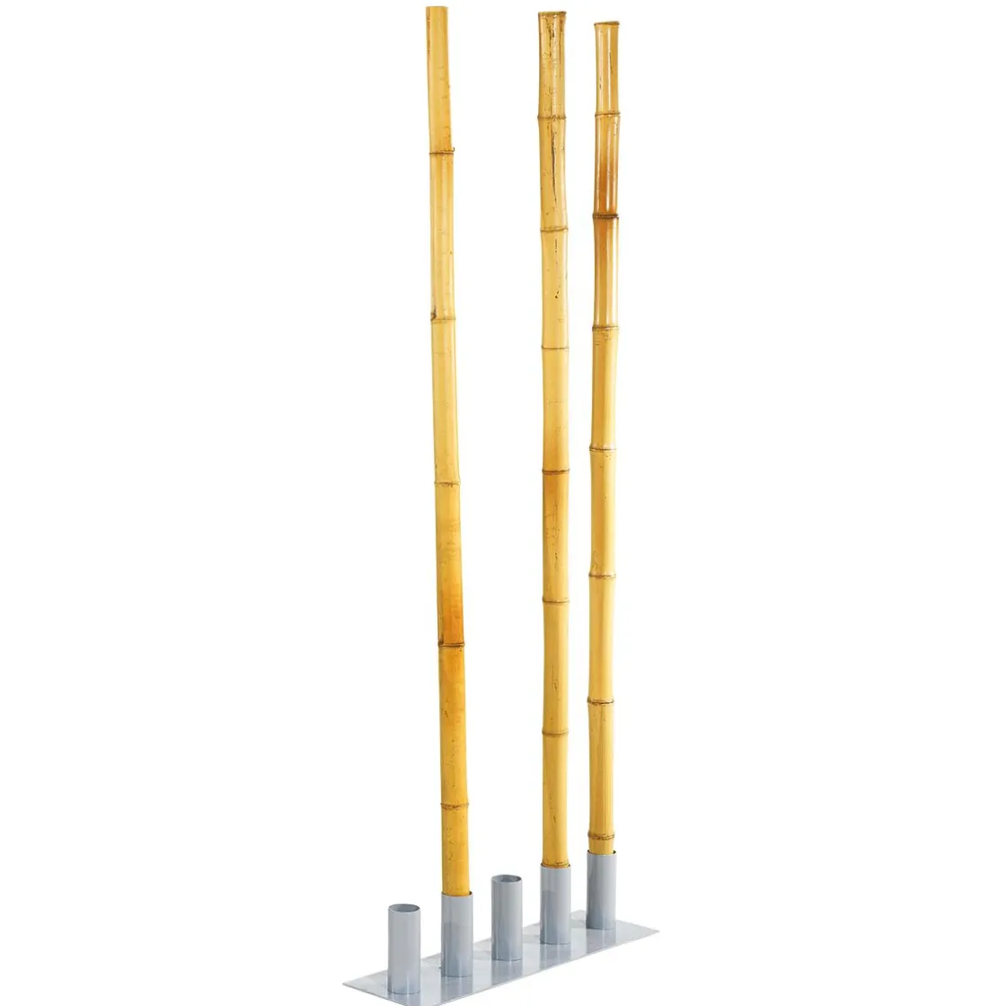 DecoWoerner Decoración Natural|Macetas Y Artículos De Decoración>Soporte Metálico 5 Recipientes, 15 Cm De Altura, Gris, Recto