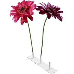 DecoWoerner Decoración Natural|Macetas Y Artículos De Decoración>Soporte Metálico 3 Recipientes, 15 Cm De Altura,