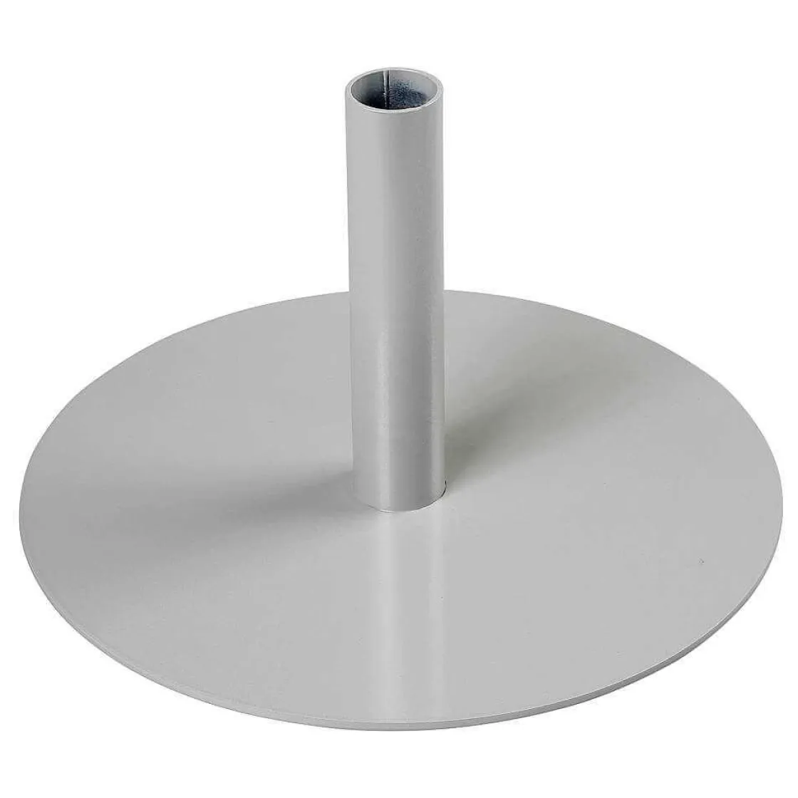 DecoWoerner Decoración Natural|Macetas Y Artículos De Decoración>Soporte Metálico 1 Recipiente, 15 Cm De Altura, Gris