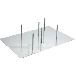 DecoWoerner Decoración Natural|Macetas Y Artículos De Decoración>Soporte Metálico, Altura: 30 Cm