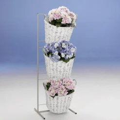 DecoWoerner Expositores Para Tiendas>Soporte Para Cestas, Altura 115 Cm
