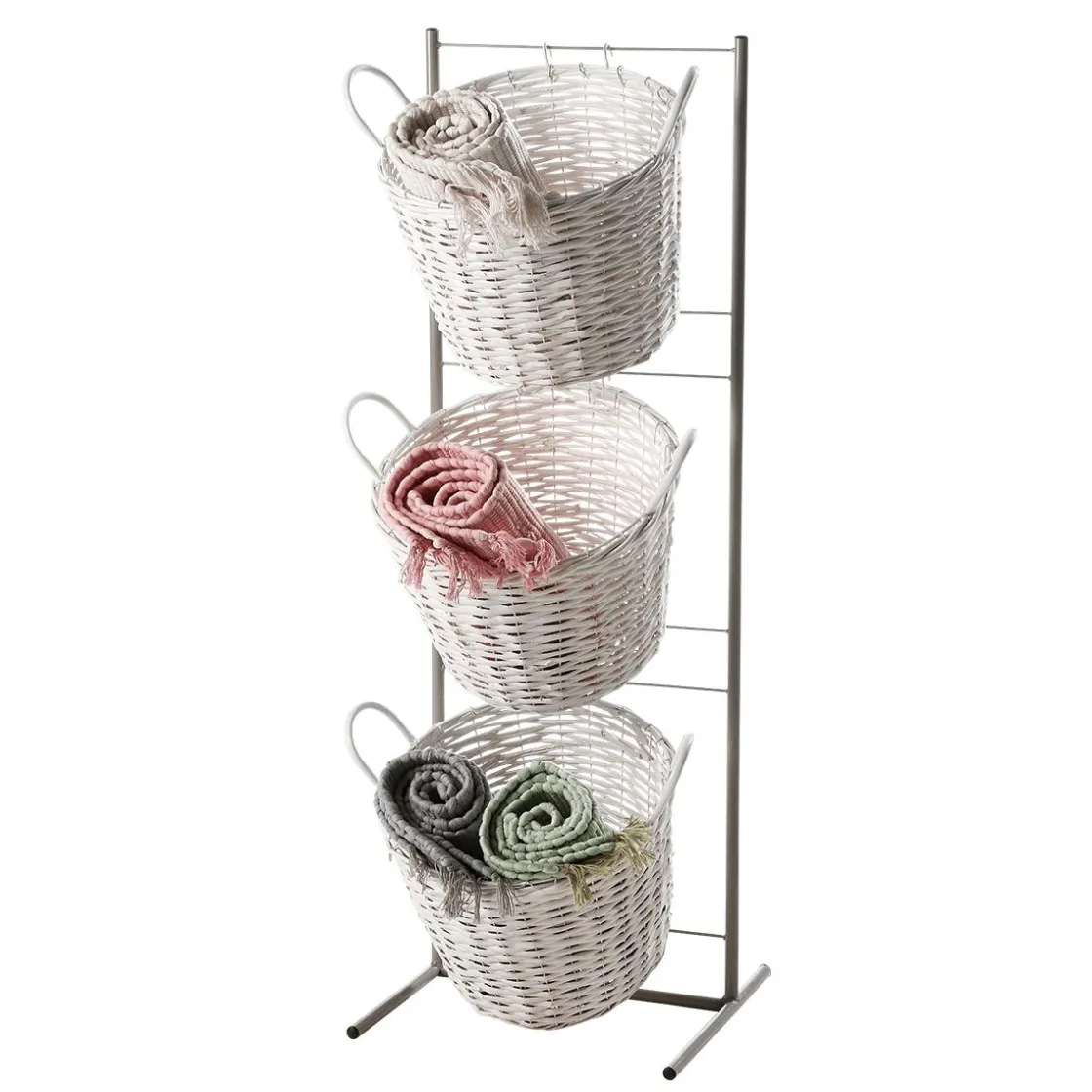 DecoWoerner Expositores Para Tiendas>Soporte Para Cestas, Altura 115 Cm