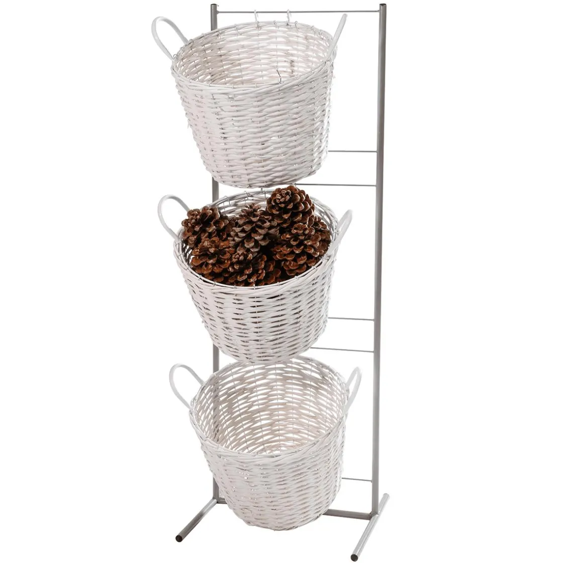 DecoWoerner Expositores Para Tiendas>Soporte Para Cestas, Altura 115 Cm