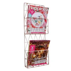 DecoWoerner Expositores Para Tiendas>Soporte Para Folletos 71 X 27 Cm