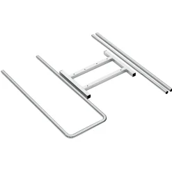 DecoWoerner Perchas>Soporte Para Percheros De Doble Cara, 82 Cm De Altura
