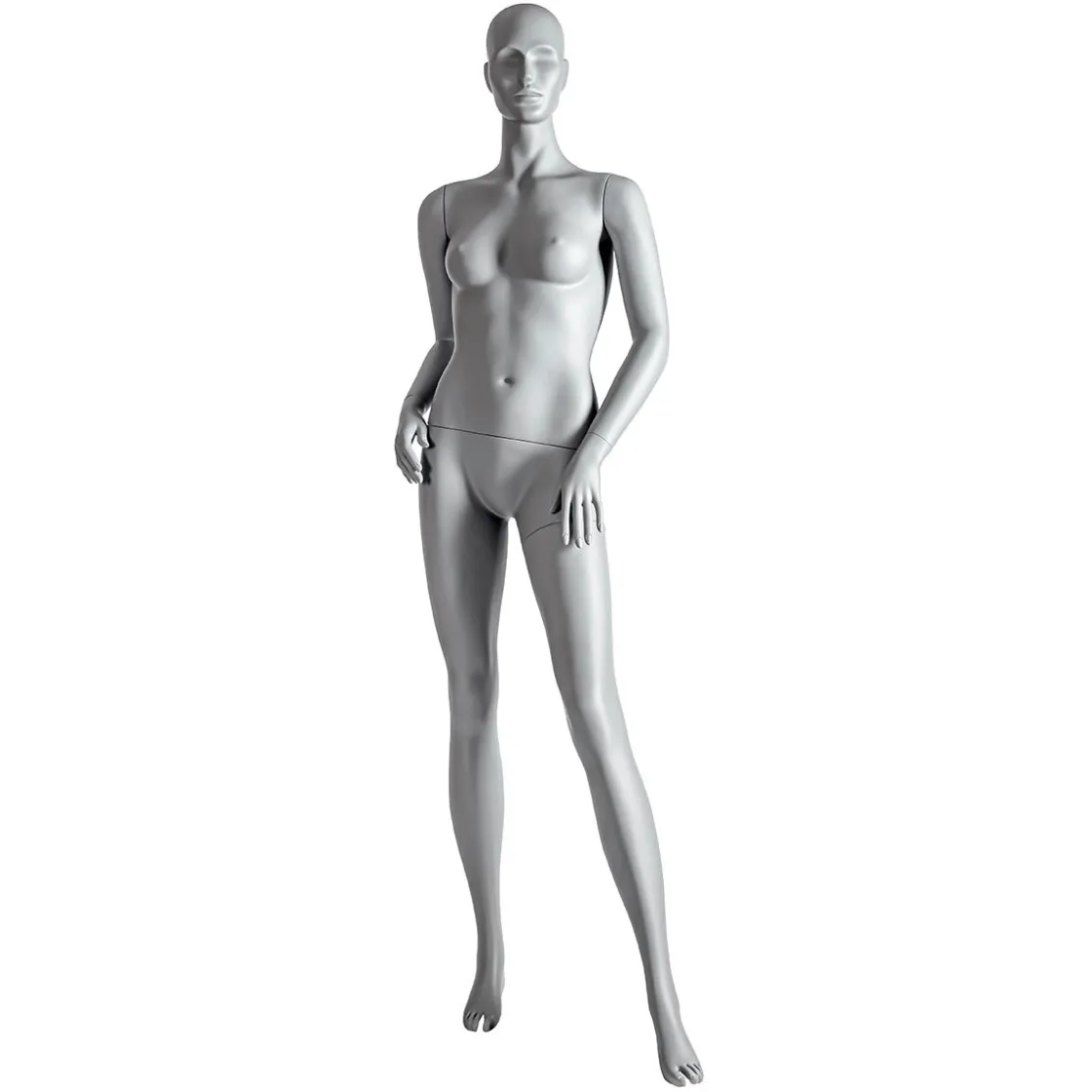 DecoWoerner Maniquíes>Sport Mannequin Lady Athlete - Pierna Izquierda Abierta Y Ambos Brazos Doblados
