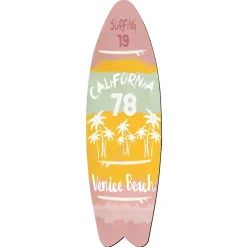 DecoWoerner Decoración De Verano>Tabla De Surf De Madera Deco 130 Cm