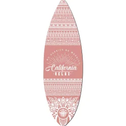DecoWoerner Decoración Temática|Decoración De Verano>Tabla De Surf De Madera Boho 160 Cm