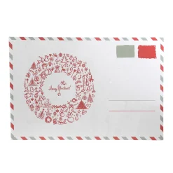 DecoWoerner Decoración Temática>Tablero Decorativo "Postal De Navidad" 40 X 60 Cm