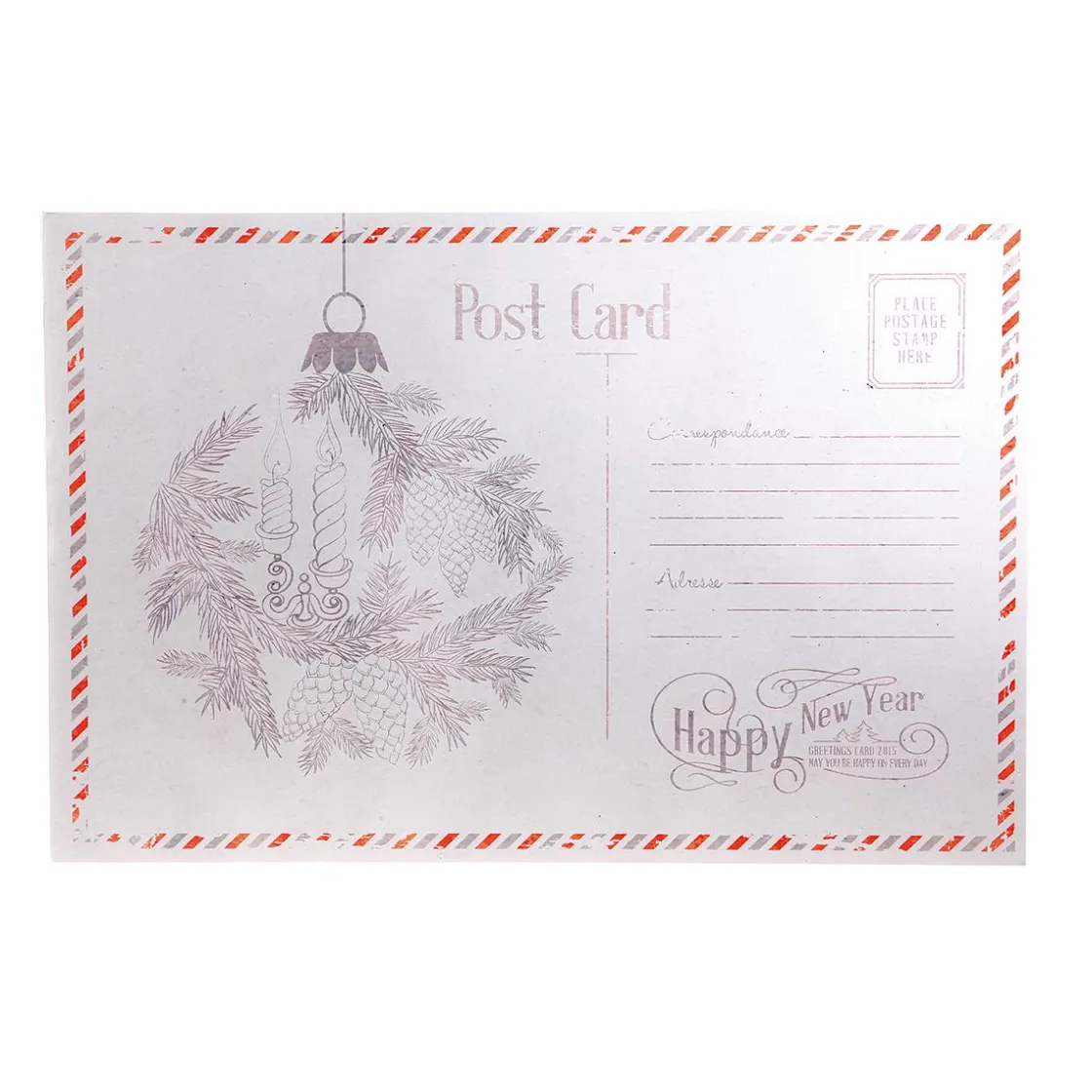 DecoWoerner Decoración Temática>Tablero Decorativo "Postal De Navidad" 40 X 60 Cm