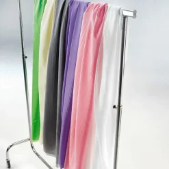 DecoWoerner Telas>Tafetán De Seda Lila, Anchura: 150 Cm