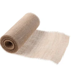DecoWoerner Telas|Decoración Temática>Tapete De Mesa De Arpillera Natural, Anchura 30 Cm, 10 M
