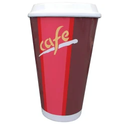 DecoWoerner Chupetes Xxl|Bebidas>Taza De Café XXL De Imitación Altura 155 Cm