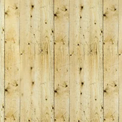 DecoWoerner Telas>Tejido Decorativo "Listones De Madera", Anchura: 150 Cm