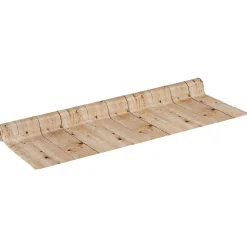 DecoWoerner Telas>Tejido Decorativo "Listones De Madera", Anchura: 150 Cm