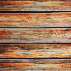 DecoWoerner Telas>Tejido Decorativo "Listones De Madera", Anchura: 150 Cm